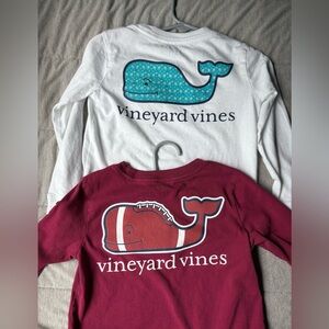 Bundle of two vineyard vines toddler long sleeve tees